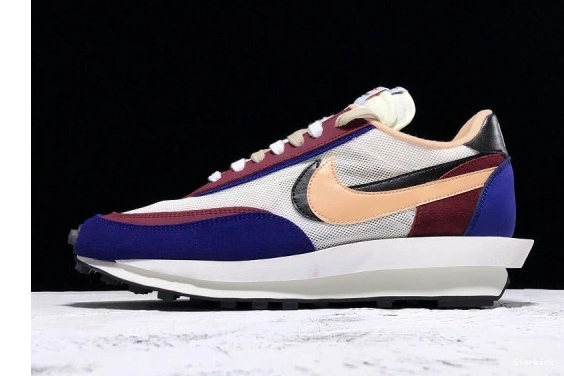 White Nike sacai Waffle BV0073-700 Blue LD 1114